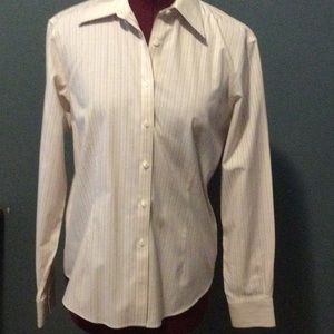 Woman’s long sleeve blouse, size 10, Brooks Brothers